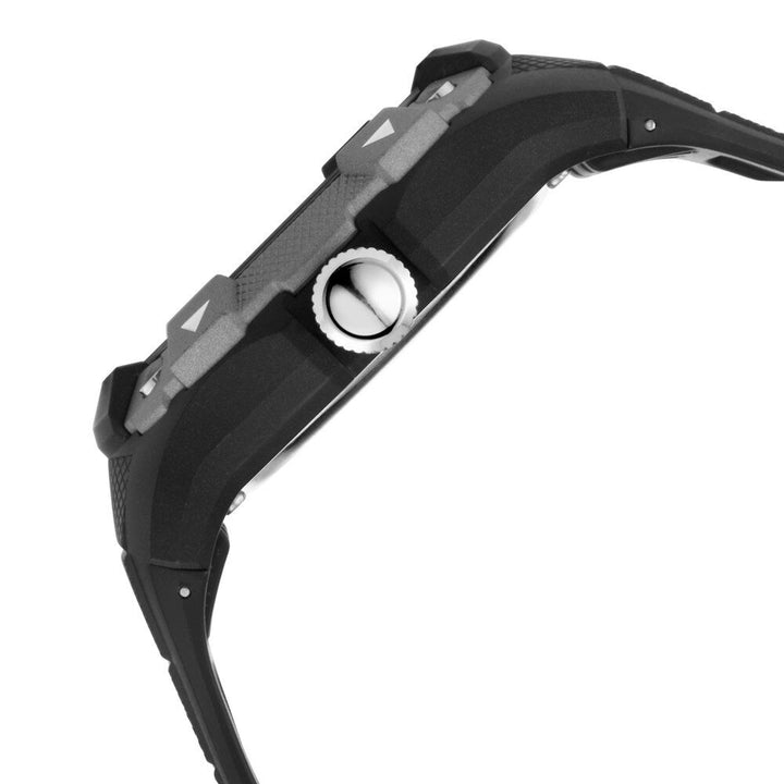 Fastrack Trendies Quartz Analog Black Dial Silicone Strap Watch for Guys NR38057PP02