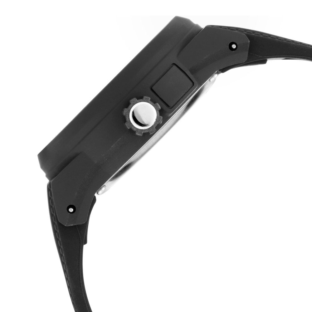 Fastrack Trendies Quartz Analog Black Dial Silicone Strap Watch for Guys NS38058PP03