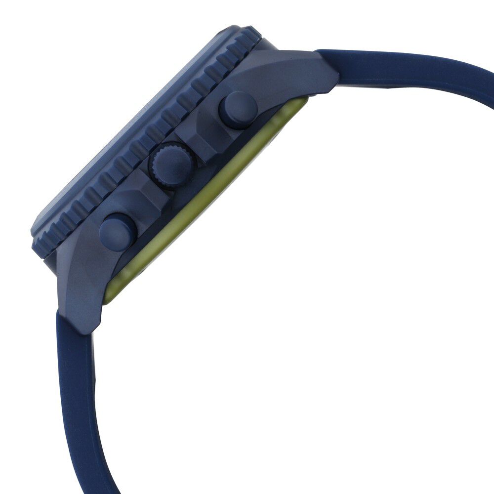 Fastrack Streetwear Quartz Analog Digital Blue Dial PU Strap Watch for Guys NR38064PP03