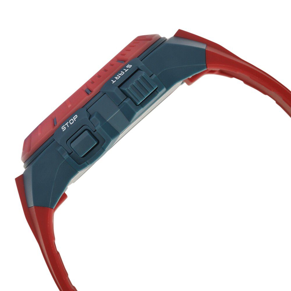 Fastrack Streetwear Digital Dial PU Strap Watch for Guys NS38067PP01