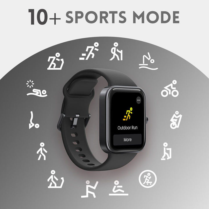 Fastrack Reflex Vox Unisex Smart Watch With Silicone Strap 38072AP01