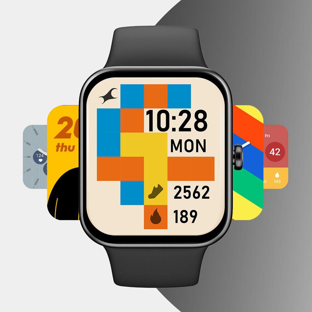 Fastrack Reflex Vox Unisex Smart Watch With Silicone Strap 38072AP01