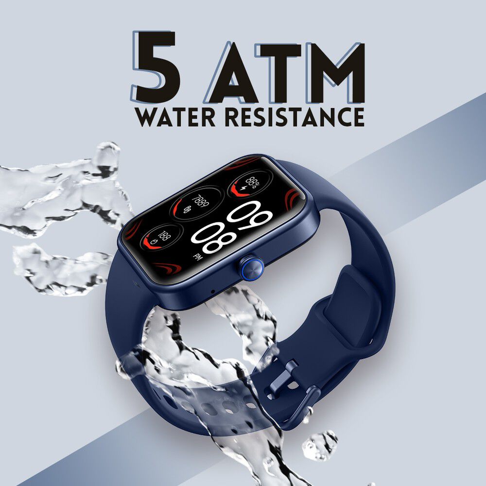 Fastrack Reflex Vox Unisex Smart Watch With Silicone Strap 38072AP02