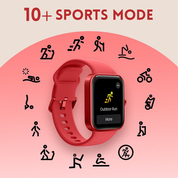 Fastrack Reflex Vox Unisex Smart Watch With Silicone Strap 38072AP04