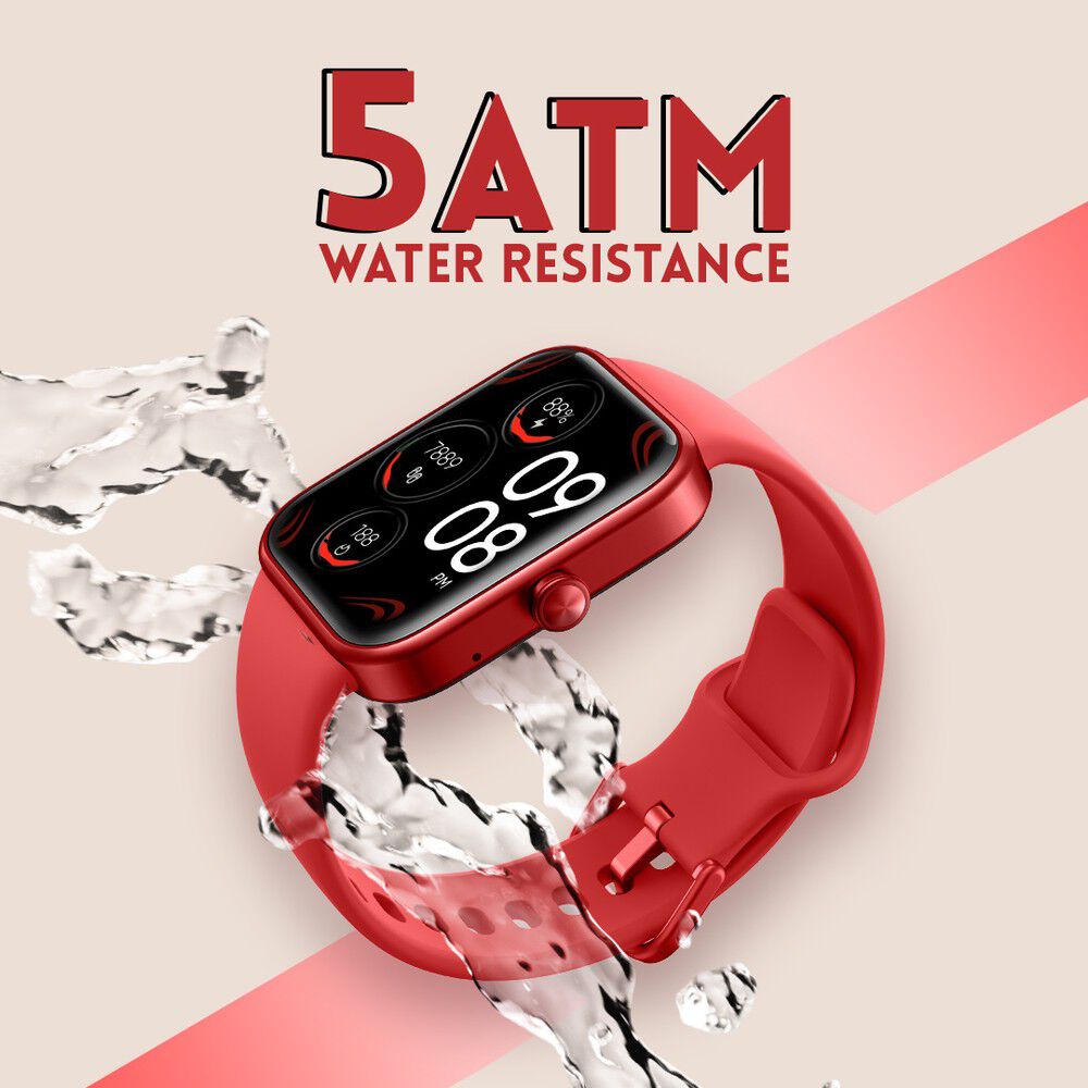 Fastrack Reflex Vox Unisex Smart Watch With Silicone Strap 38072AP04