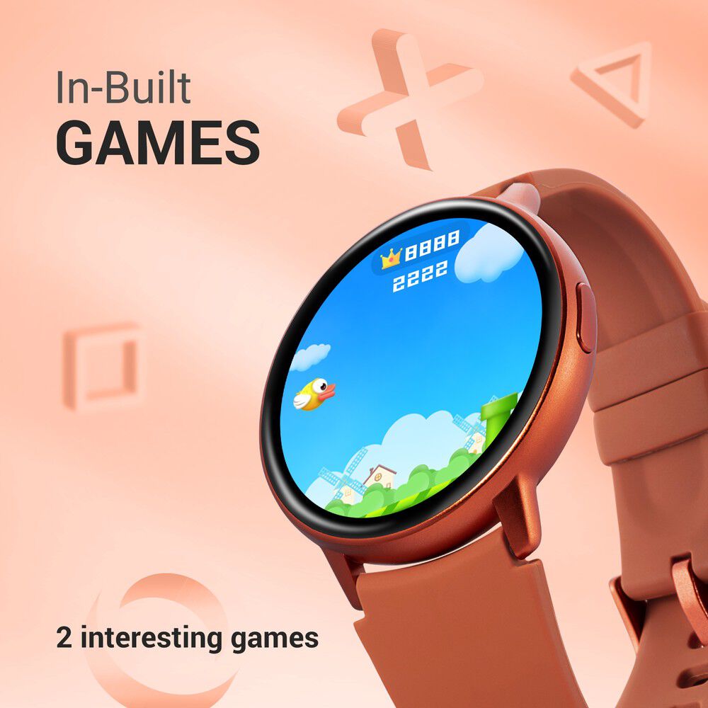 Reflex Play- Smart Watch Amoled Display, Health Suite, In-Built Games, & Period Tracker 38074AP02