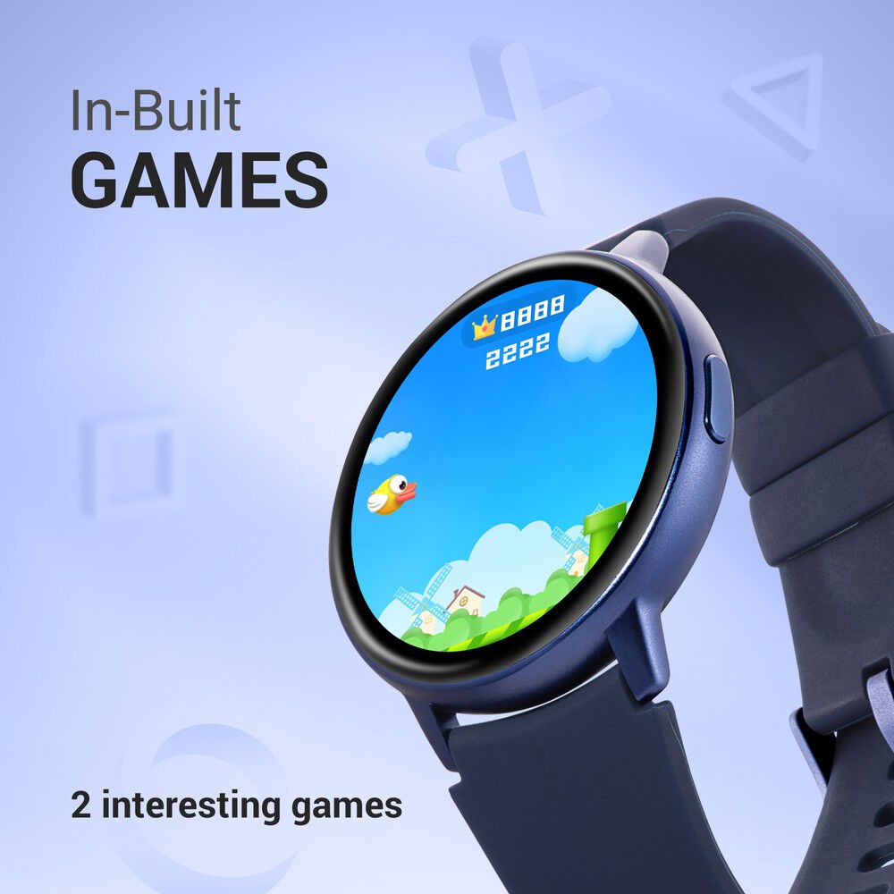 Reflex Play- Smart Watch Amoled Display, Health Suite, In-Built Games, & Period Tracker 38074AP04
