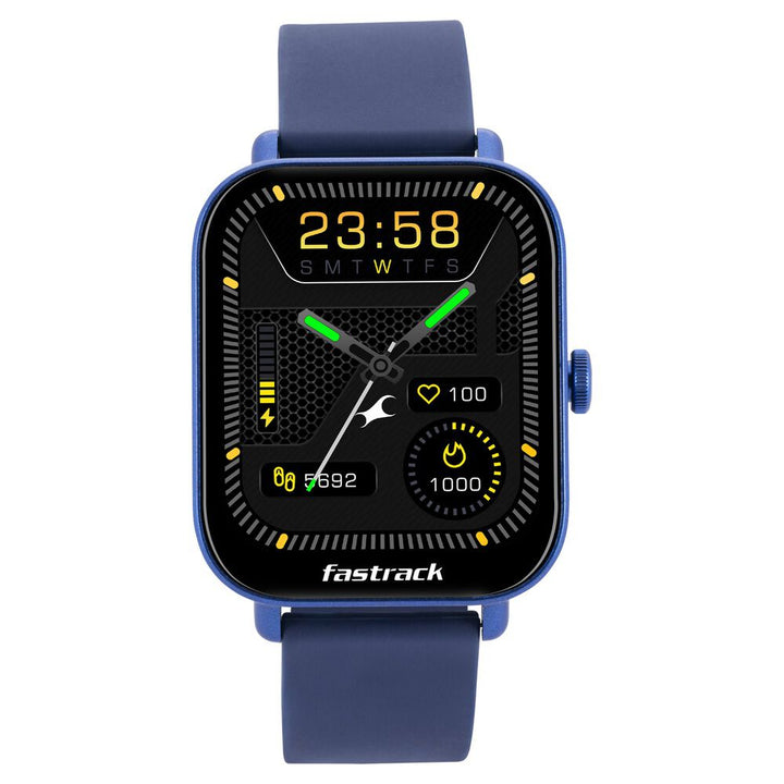 Fastrack Reflex Vox Unisex Smart Watch With Silicone Strap 38080PP02