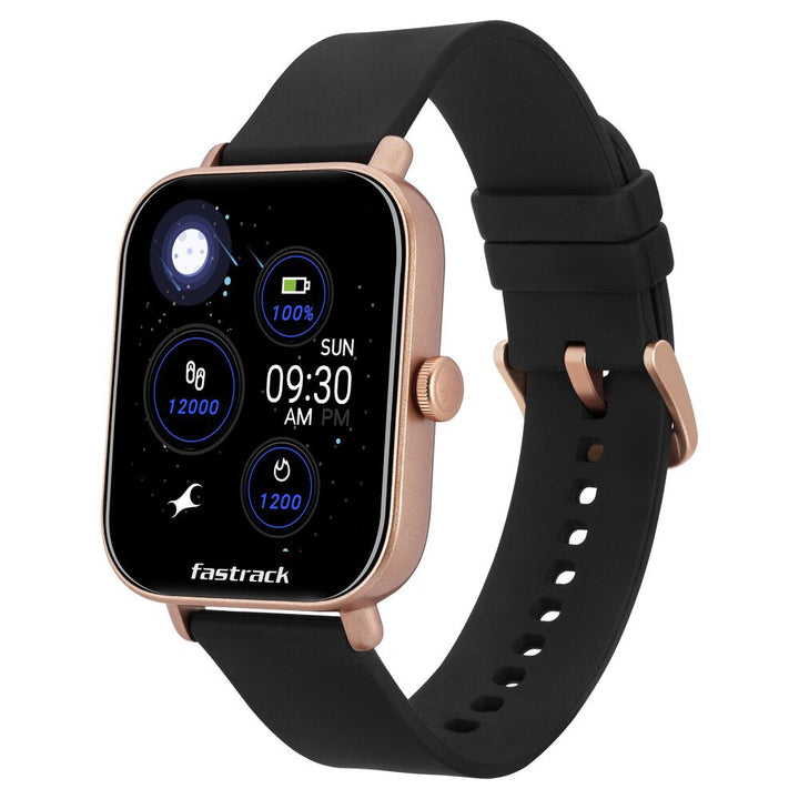 Fastrack Reflex Vox Unisex Smart Watch With Silicone Strap 38080PP03