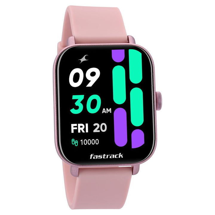 Fastrack Reflex Vox Unisex Smart Watch With Silicone Strap 38080PP04