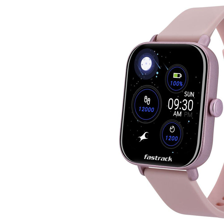 Fastrack Reflex Vox Unisex Smart Watch With Silicone Strap 38080PP04