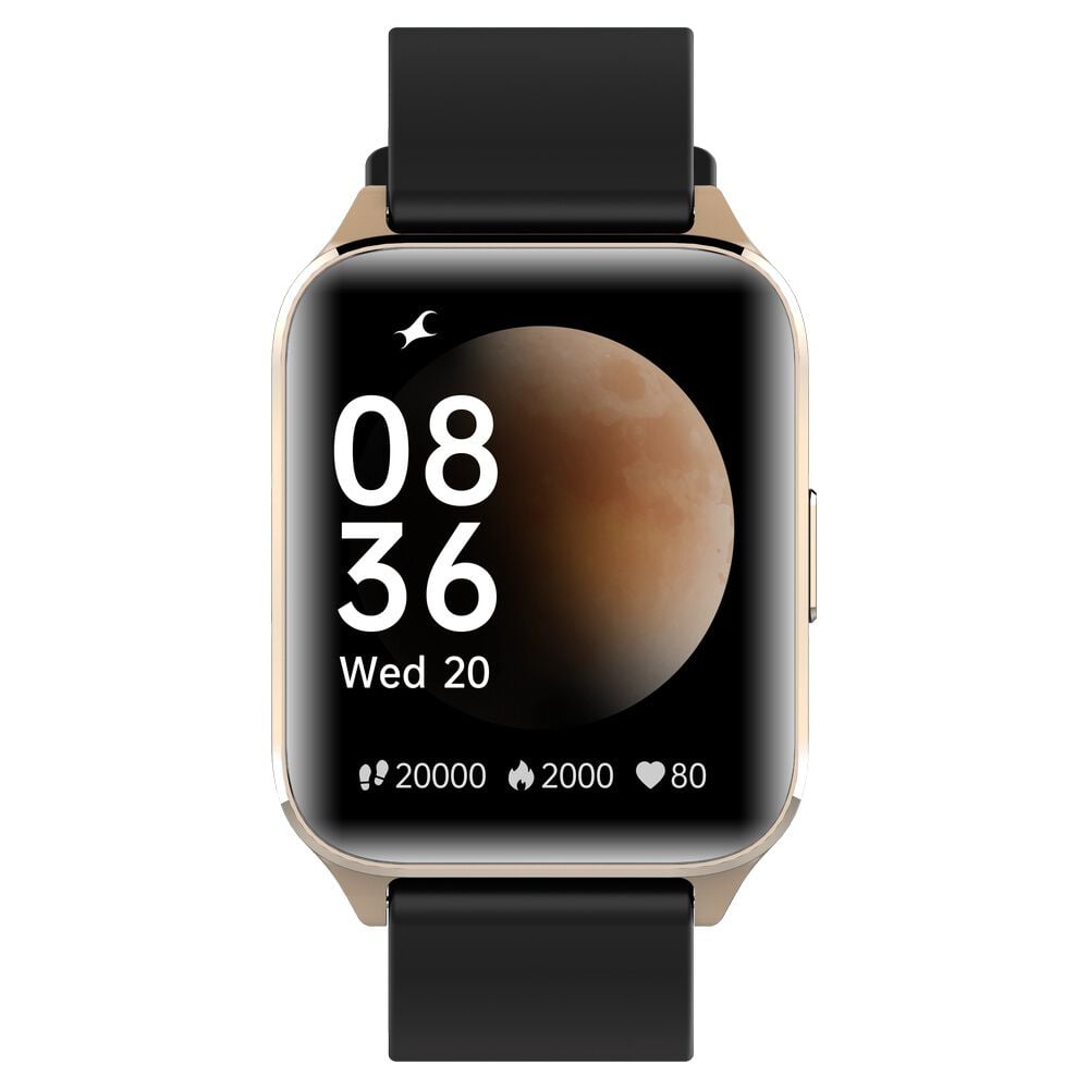New Fastrack Smartwatch Reflex Beat Plus with 4.27 cm UltraVU Display SpO2 Monitor with Music & Camera Control 38082PP06