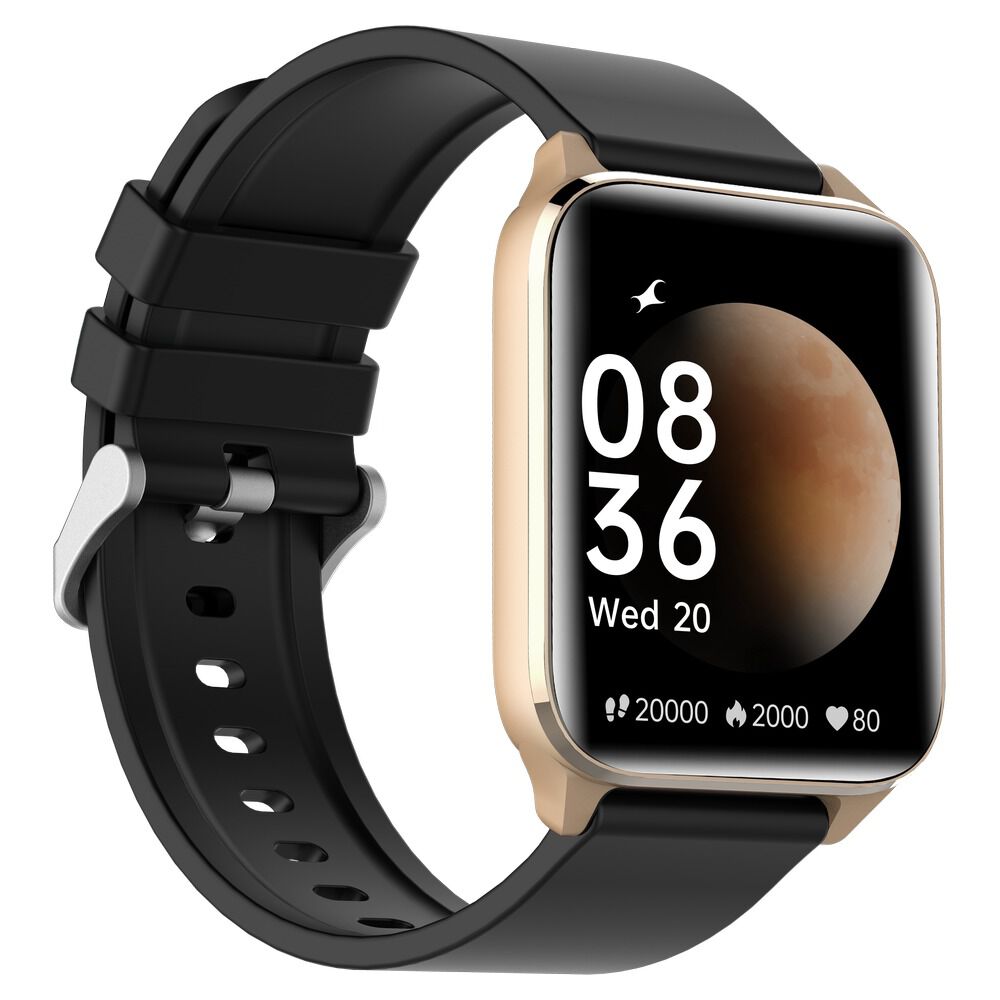 New Fastrack Smartwatch Reflex Beat Plus with 4.27 cm UltraVU Display SpO2 Monitor with Music & Camera Control 38082PP06