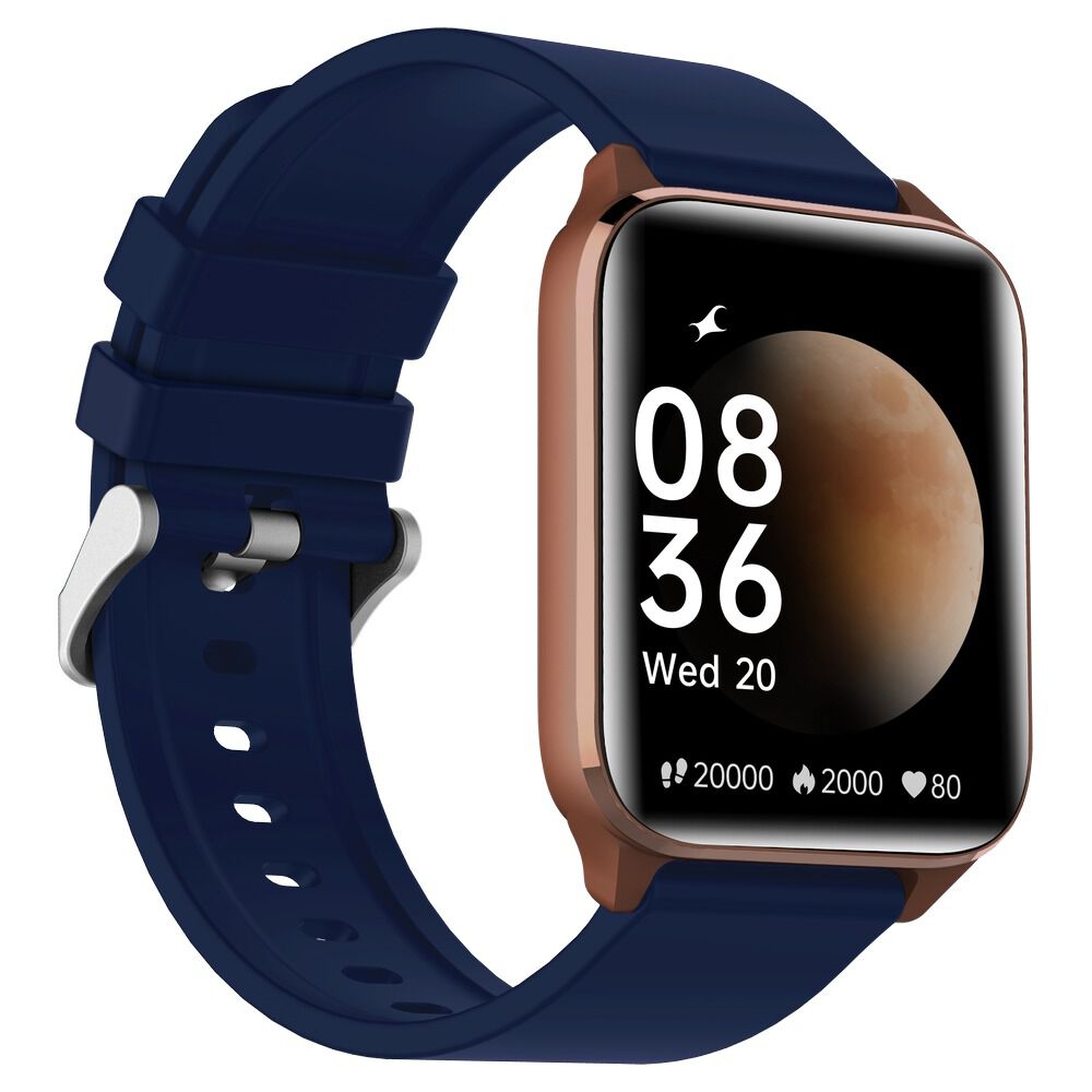 New Fastrack Smartwatch Reflex Beat Plus with 4.27 cm UltraVU Display SpO2 Monitor with 60 Sports Modes 38082PP07