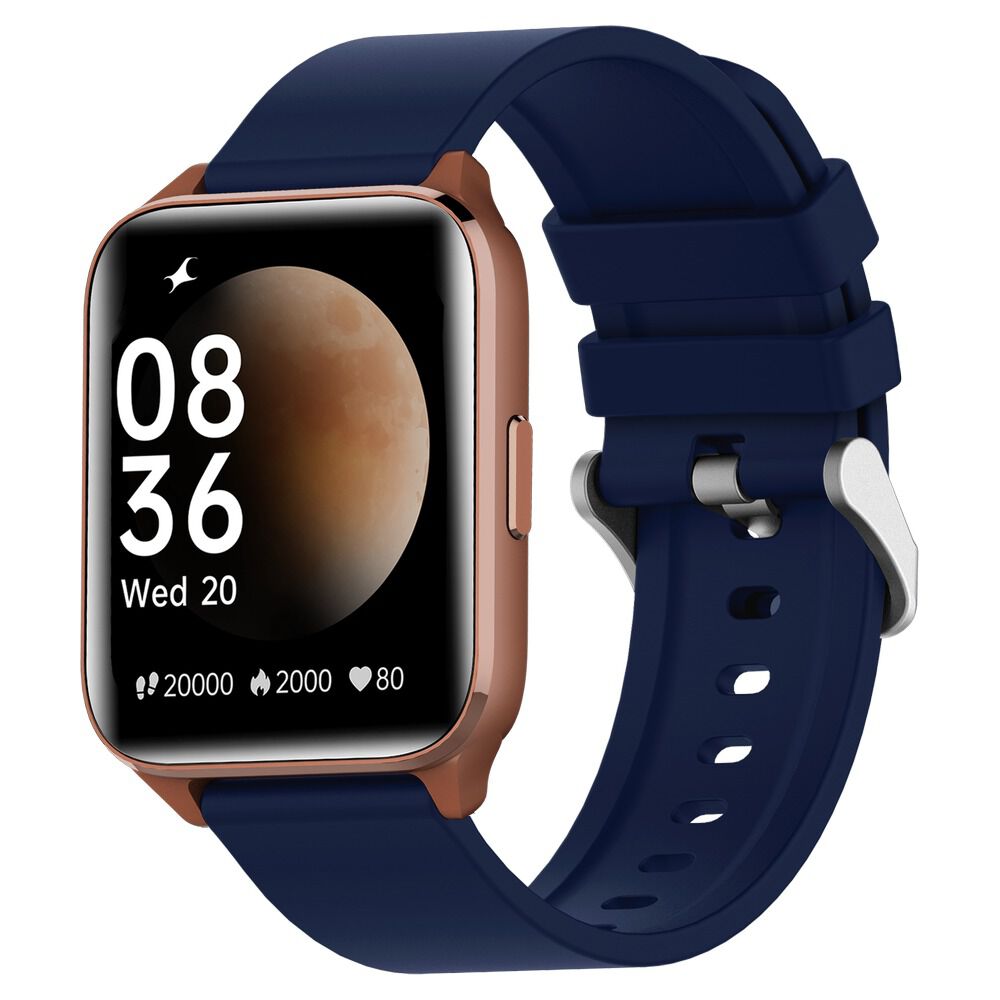 New Fastrack Smartwatch Reflex Beat Plus with 4.27 cm UltraVU Display SpO2 Monitor with 60 Sports Modes 38082PP07