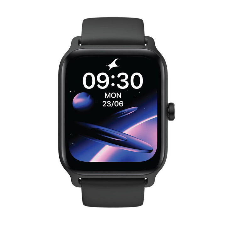 Reflex Kruz Black 4.5 CM Smartwatch with BT Calling and Sports Modes 38085PP06