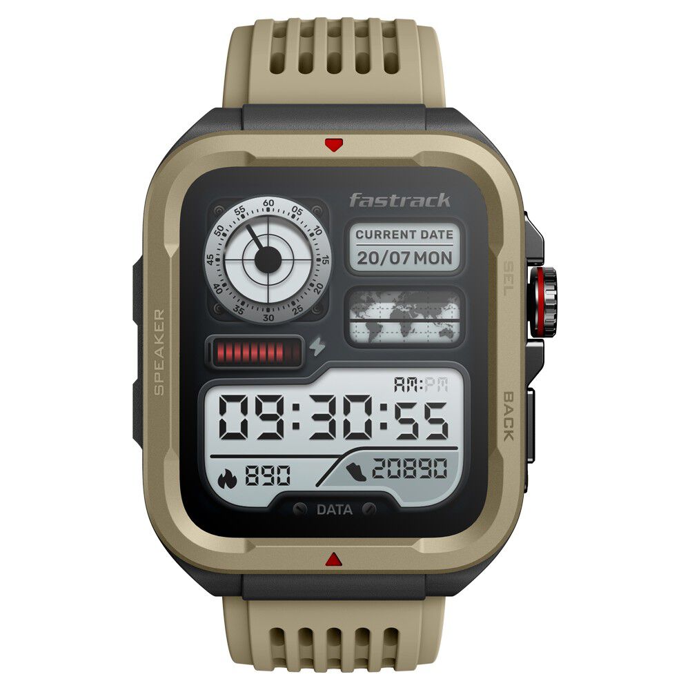 Fastrack Active with 4.64 CM UltraVU HD Display and Functional Crown R ...