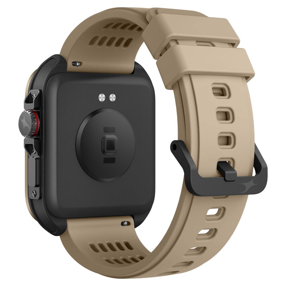 Fastrack Active with 4.64 CM UltraVU HD Display and Functional Crown Rugged Smartwatch with AI Coach 38101PP02