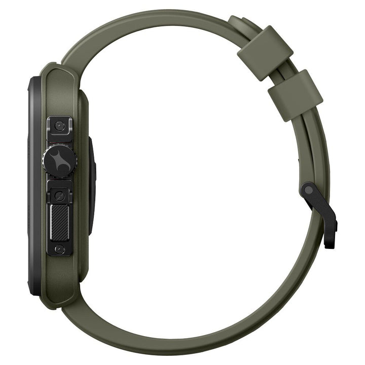 Fastrack Active with 4.64 CM UltraVU HD Display and Functional Crown Rugged Smartwatch with SingleSync BT Calling 38101PP03