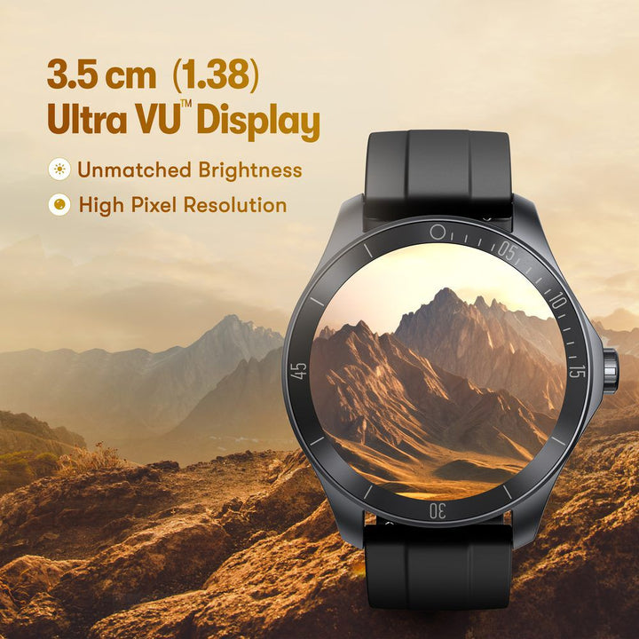 Fastrack Rogue with 3.5 CM UltraVU HD Display Sporty Smartwatch Functional Crown with AI Coach and Auto Multisport Recognition 38102PP04