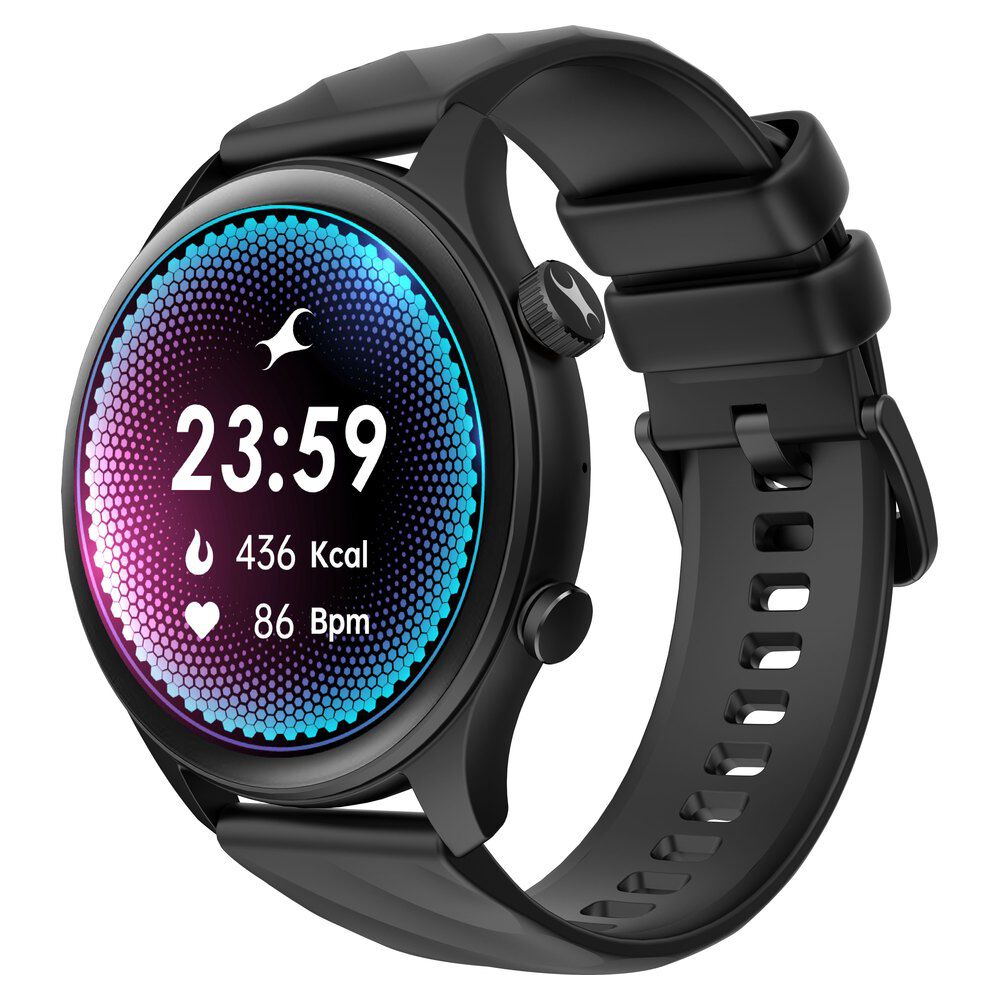 Fastrack Vivid Pro Smart dial Silicone Strap Watch for Unisex 38110PP01