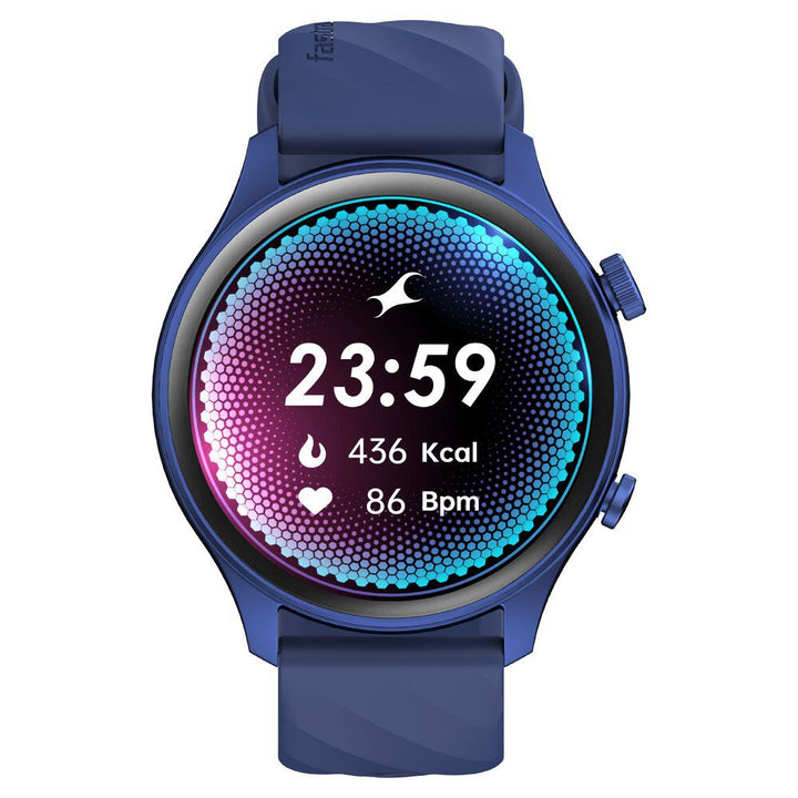 Fastrack Vivid Pro Smart dial Silicone Strap Watch for Unisex 38110PP03