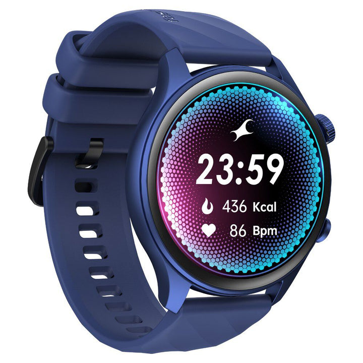 Fastrack Vivid Pro Smart dial Silicone Strap Watch for Unisex 38110PP03