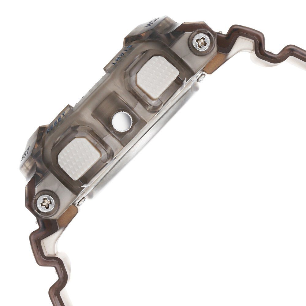 Fastrack StreetStyle Digital Dial Translucent Grey PU Strap Watch For Guys 38116PP02