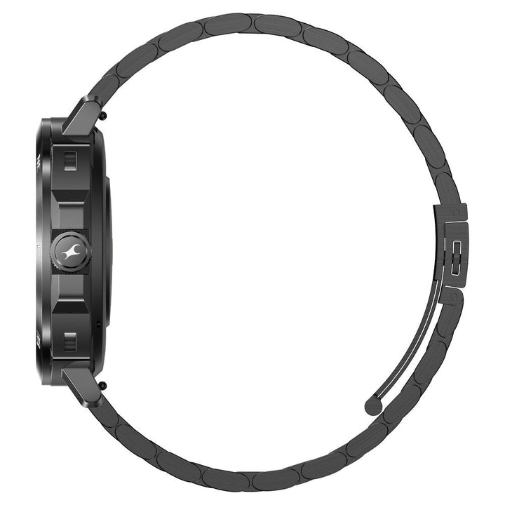 Fastrack Radiant FX3 with 3.63 CM AMOLED Display with Functional Crown,SingleSync BT Calling,AI Voice Assistant 38124NM01