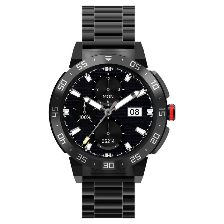 Fastrack Magnus FX3 Luxury Metal Smartwatch Premium Top Ring Design comes with High Definition 3.7 cm UltraVU Display 38143KM01