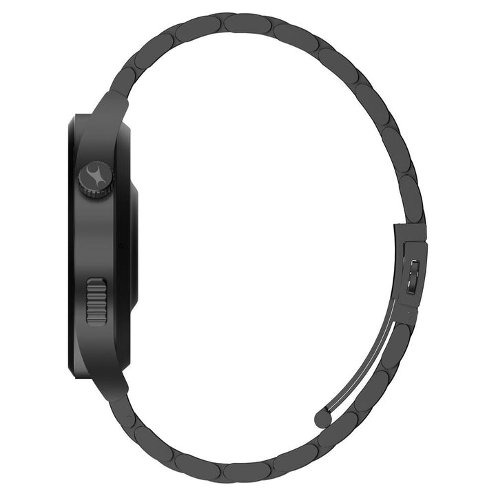 Fastrack Radiant FX4 Premium Metal Smartwatch with 3.8 cm EdgeX AMOLED Display, Functional Crown 38158NM01