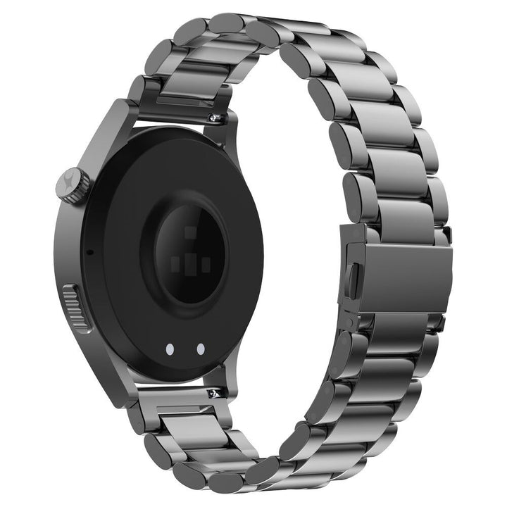 Fastrack Radiant FX4 Premium Metal Smartwatch with 3.8 cm EdgeX AMOLED Display, Functional Crown 38158QM01