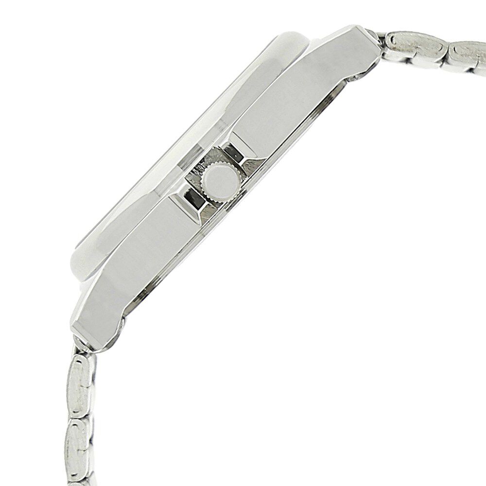 Titan Quartz Analog with Day and Date Silver Dial Stainless Steel Strap Watch for Men-NK390SM04