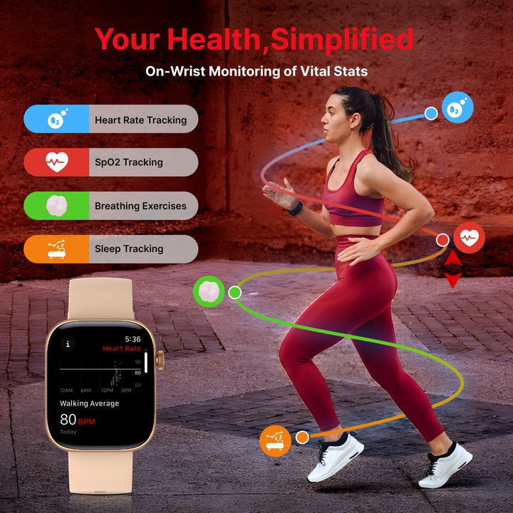 IConnect By Timex Navigator 1.83"(4.6cm) Display With Turn By Turn Navigation & BT Calling Smartwatch For Unisex - TWIXW903T