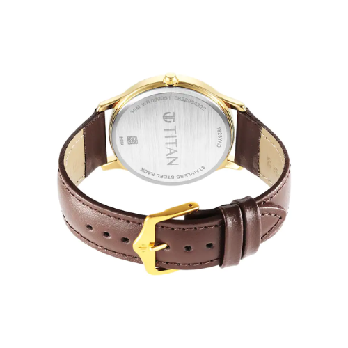 TITAN Karishma Radiance Brown Dial Analog Watch 1825YL04(DN473)