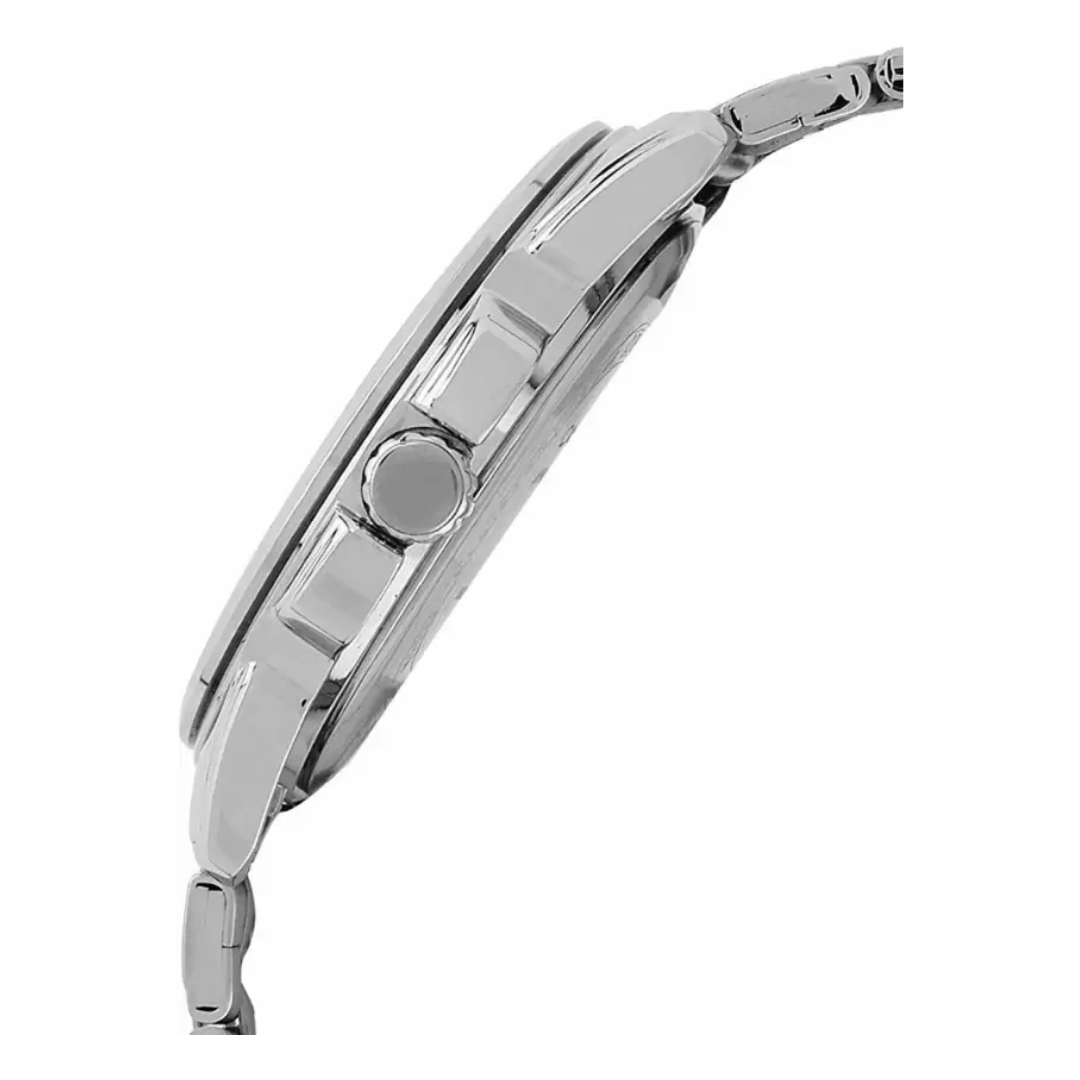 CASIO Silver Analog - Men's Watch ENTICER  MTP-1314D-1AVDF - A550