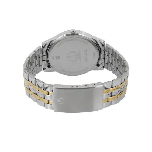 Titan NU1774BM01 Silver Dial Men&