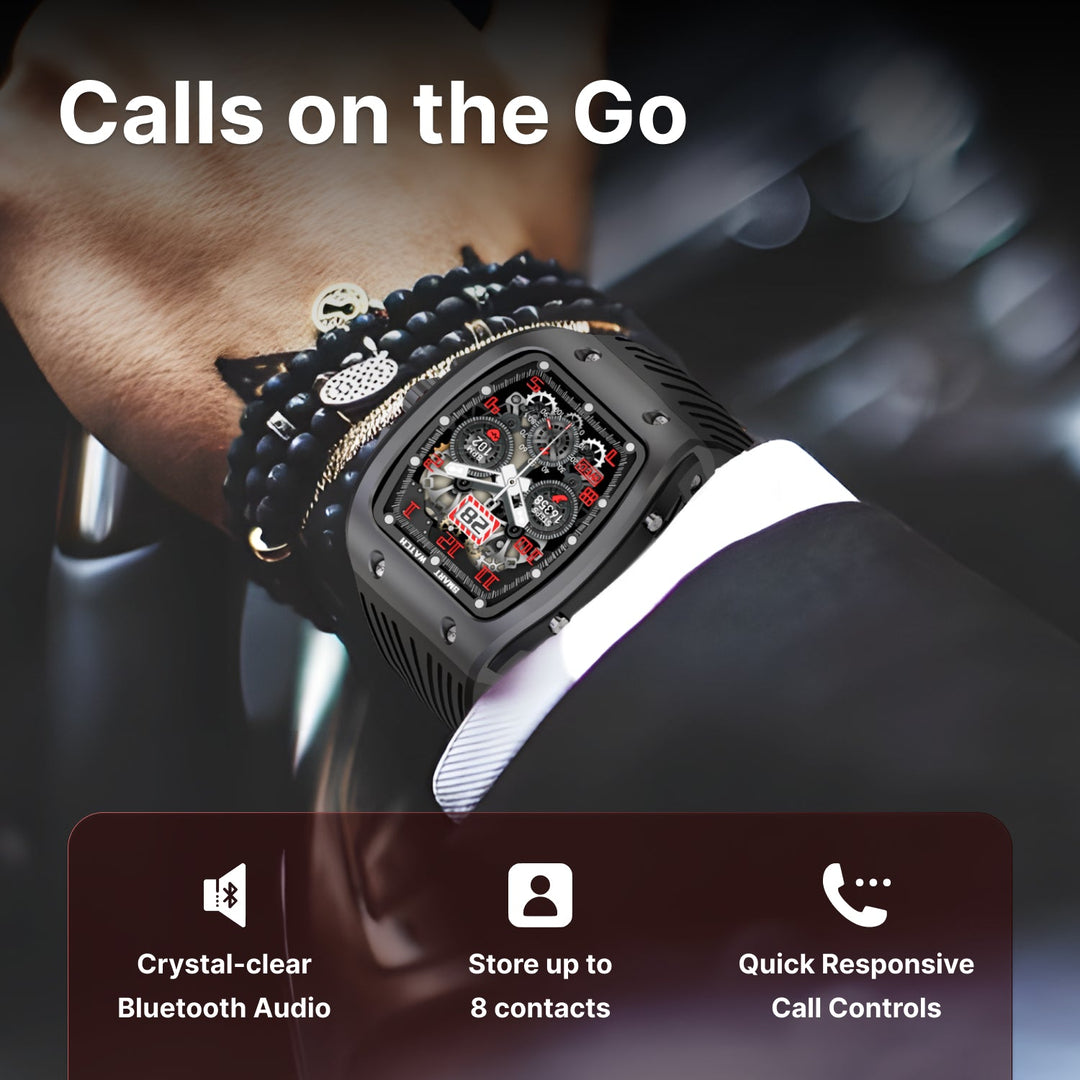 Timex Smart Coregen 1.76" (4.47 cm) Display with Functional Crown and BT Calling Smartwatch For Unisex - TWTXW900T