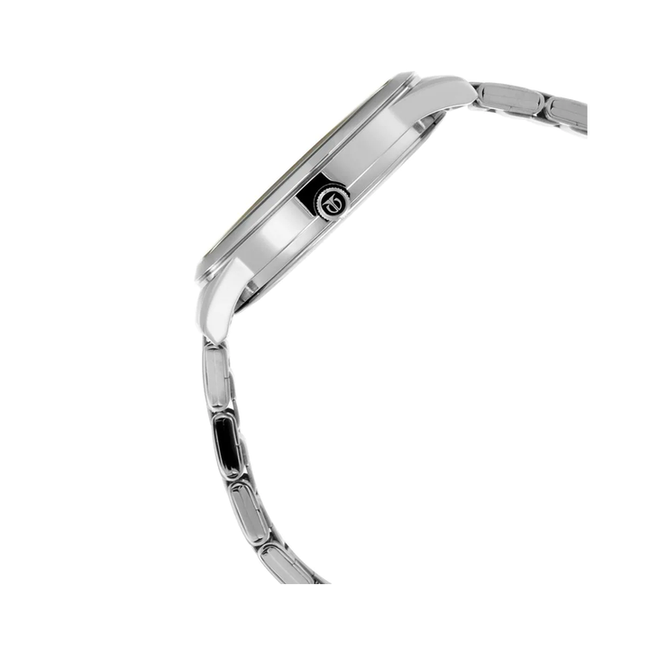 Titan Quartz Analog with Date White Dial Stainless Steel Strap Watch for Men