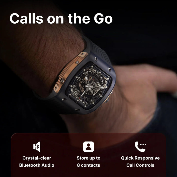 Timex Smart Coregen 1.76" (4.47 cm) Display with Functional Crown and BT Calling Smartwatch For Unisex - TWTXW901T