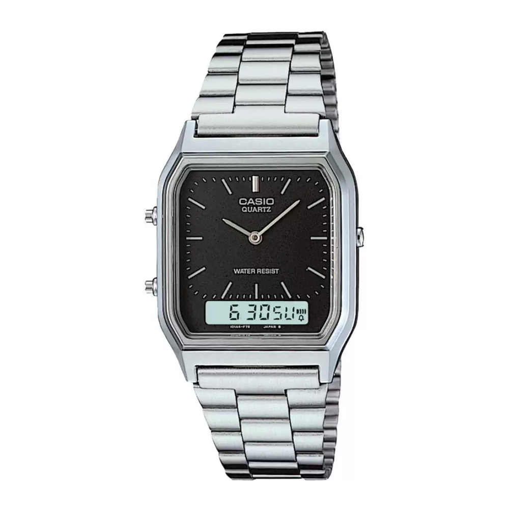 Casio VINTAGE COLLECTION AD01 Grey Analog-Digital - Unisex Watch