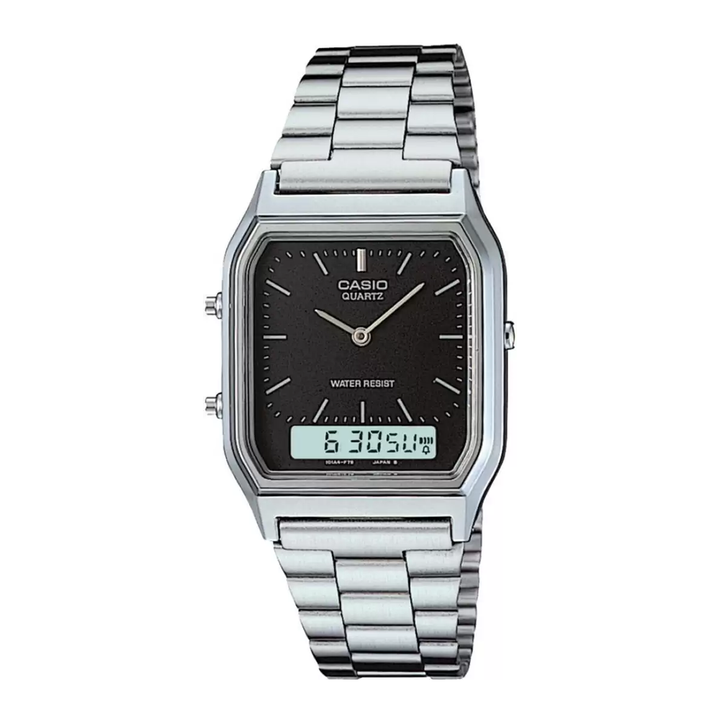 Casio VINTAGE COLLECTION AD01 Grey Analog-Digital - Unisex Watch