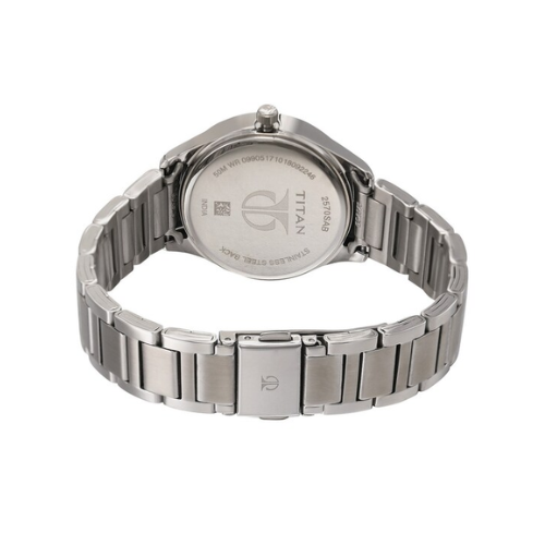 Titan Sparkle Anthracite Dial Analog Date Function Watch 2570SM07(DH633)