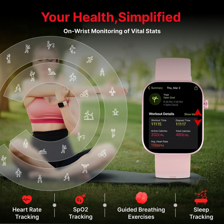 IConnect By Timex Navigator 1.83"(4.6cm) Display With Turn By Turn Navigation & BT Calling Smartwatch For Unisex - TWIXW901T