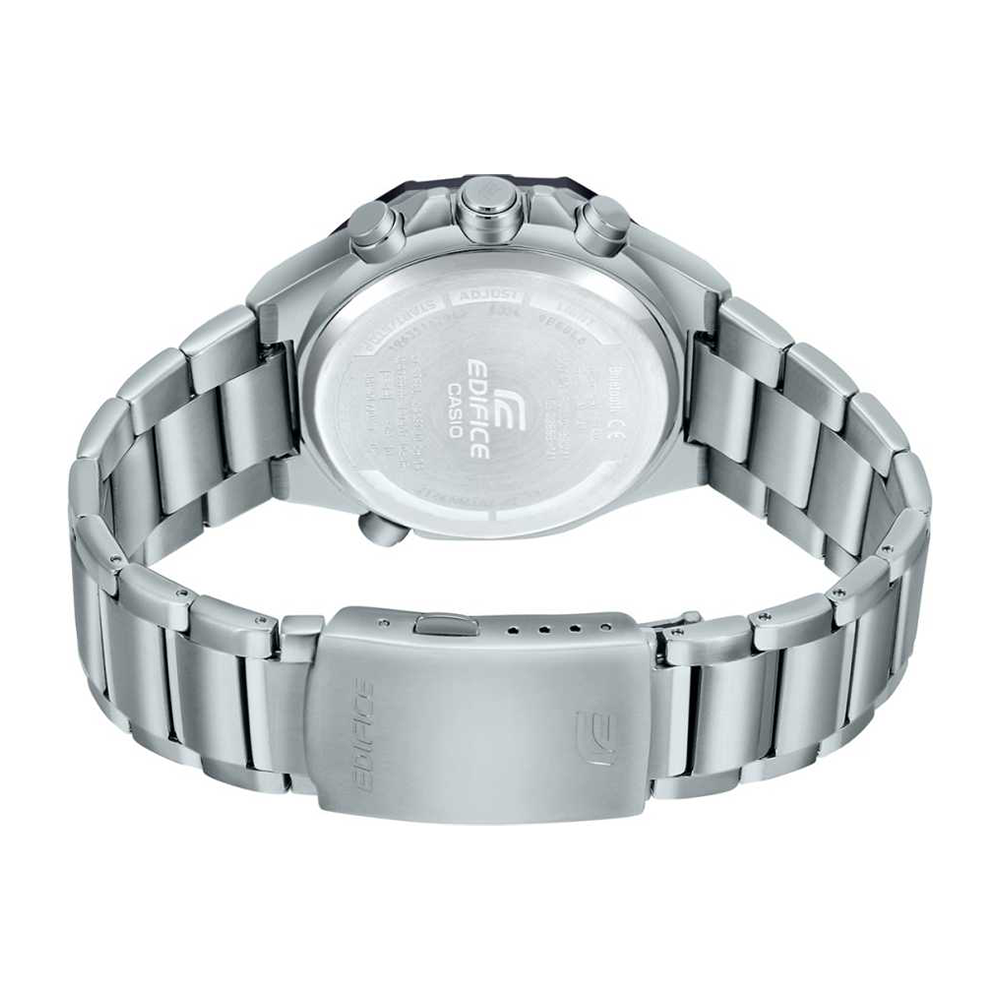 Casio Edifice Analog-Digital Black Dial Men's Watch ED493