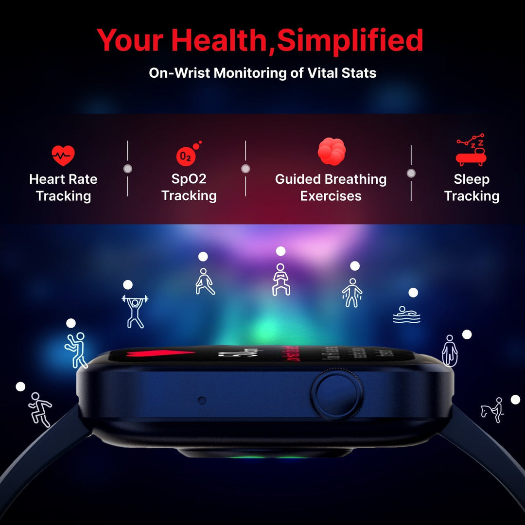 IConnect By Timex Navigator 1.83"(4.6cm) Display With Turn By Turn Navigation & BT Calling Smartwatch For Unisex - TWIXW902T