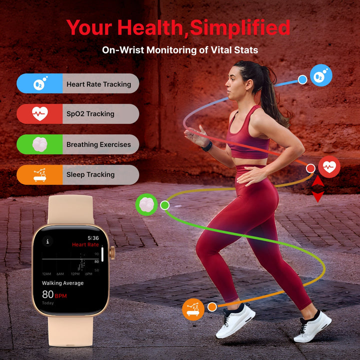 iConnect by Timex Navigator 1.83"(4.6cm) Display with Turn By Turn Navigation & BT Calling Smartwatch For Unisex - TWIXW903T