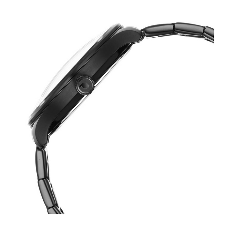 Titan Quartet Black Dial Analog Stainless Steel Strap watch for Men NS1890NM01