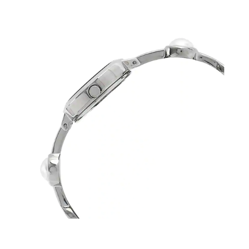 Titan Raga Pink Dial Silver Metal Strap Watch NP2576SM01