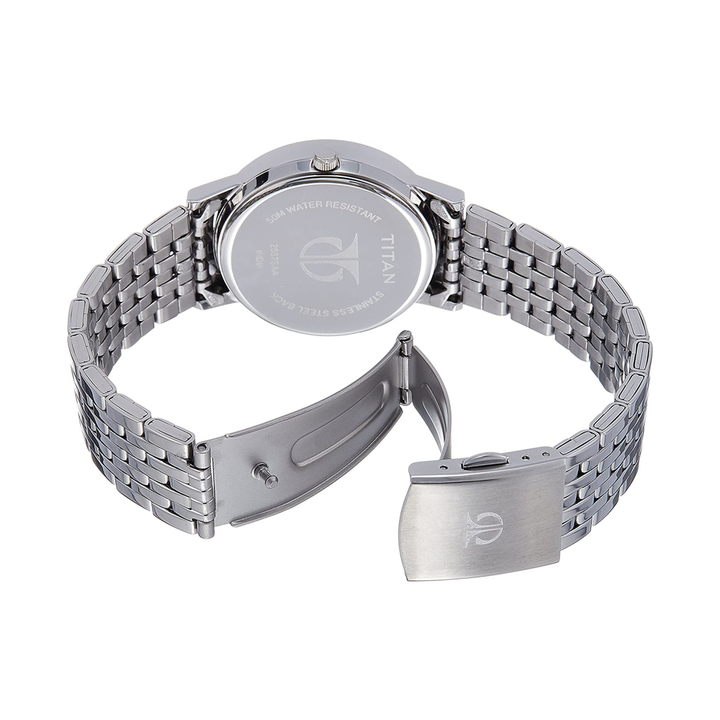 Titan NJ2557SM01 Analog White Dial Watch For Women